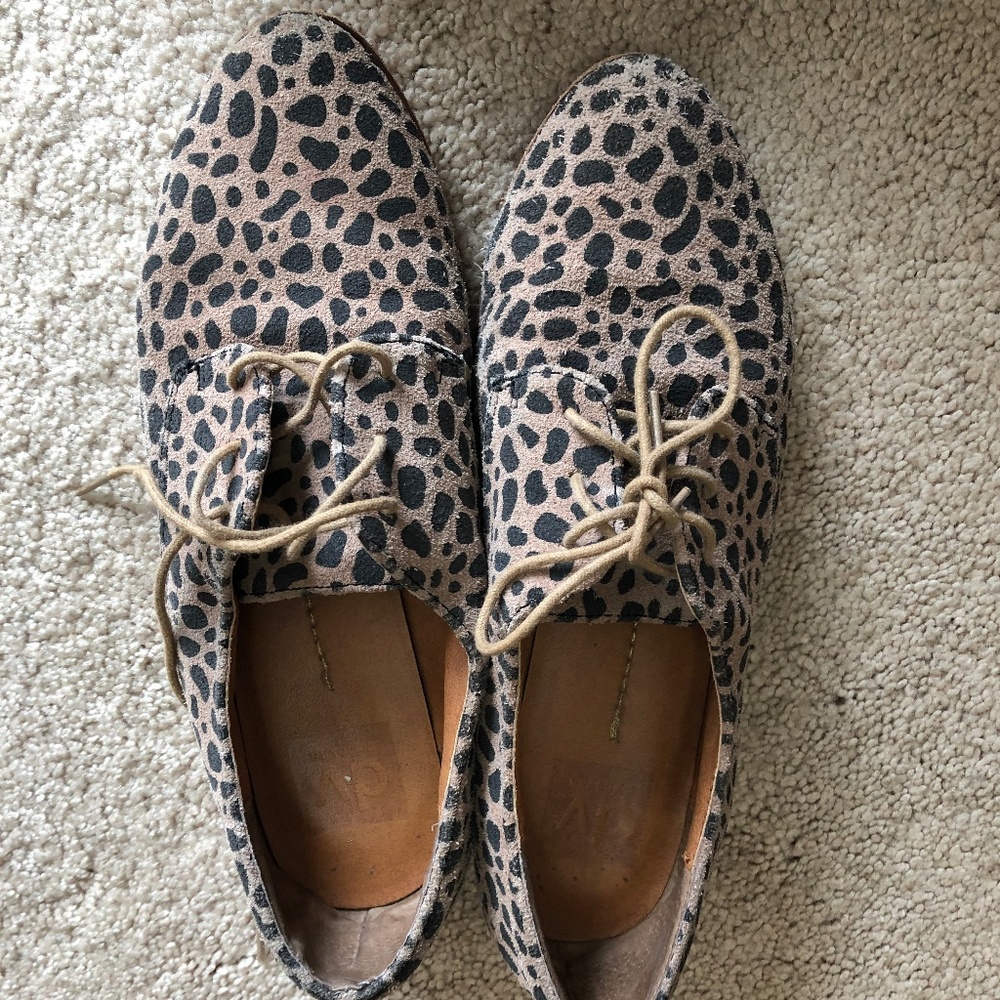 Dolce Vita Leopard Print Oxfords